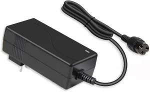 24V 1.5A Power Adapter 3 Prong for Pocket Mod,Dirt Quad,Sports Mod,Razor E100, E200, E300, Crazy Cart, eSpark,Replace Charger