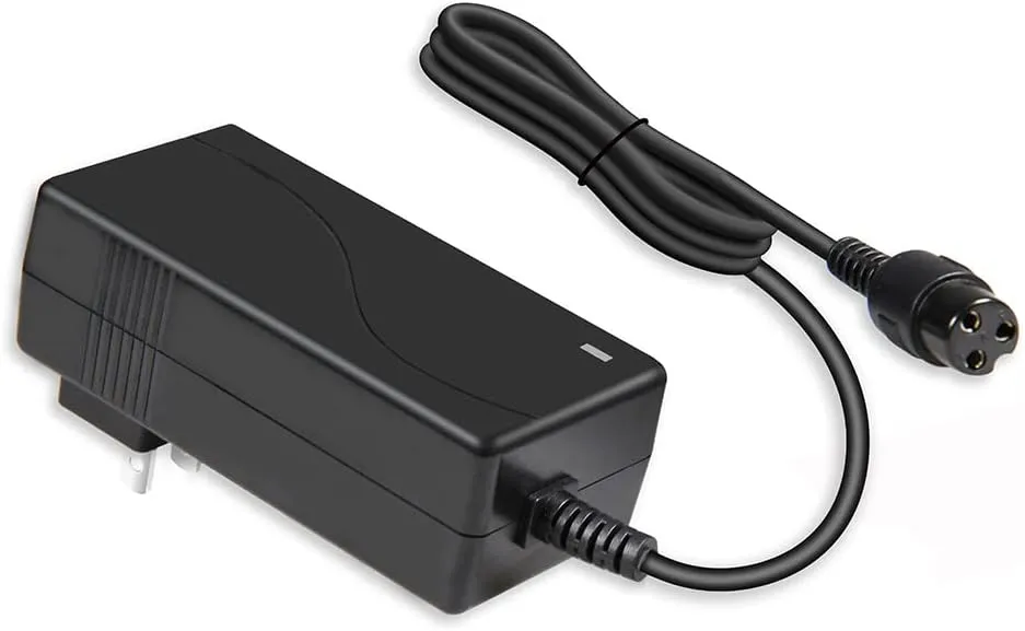 24V 1.5A Power Adapter 3 Prong for Pocket Mod,Dirt Quad,Sports Mod,Razor E100, E200, E300, Crazy Cart, eSpark,Replace Charger