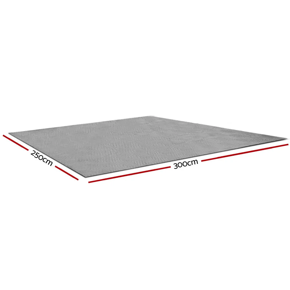 2pcs Heavy-Duty UV-Treated Non-Slip Caravan Annex Mats Weisshorn