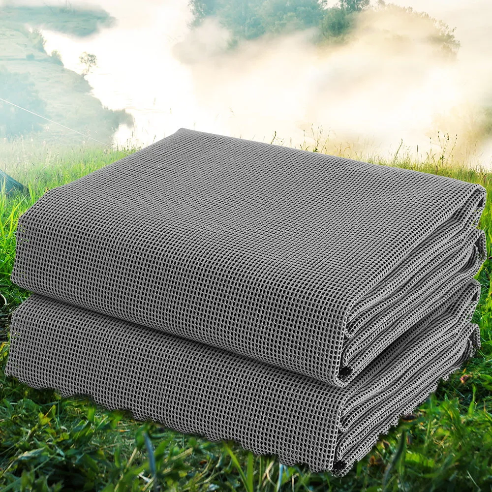 2pcs Heavy-Duty UV-Treated Non-Slip Caravan Annex Mats Weisshorn