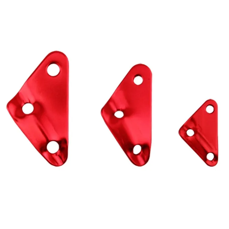 3 PCS Triangle Aluminum Alloy Wind Rope Buckle Adjustment Buckle Tent Canopy Pull Rope Slip Rope Buckle Accessories(Silver)