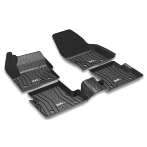 3W Lincoln MKX 2016-2018 / Lincoln Nautilus 2019-2022 Custom Floor Mats TPE Material & All-Weather Protection