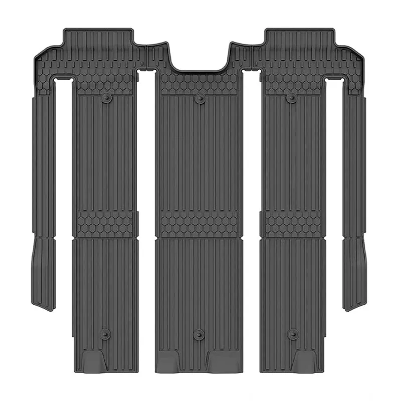 3W Toyota Sienna 7 Seat 2021-2023 Custom Floor Mats / Trunk Mat TPE Material & All-Weather Protection