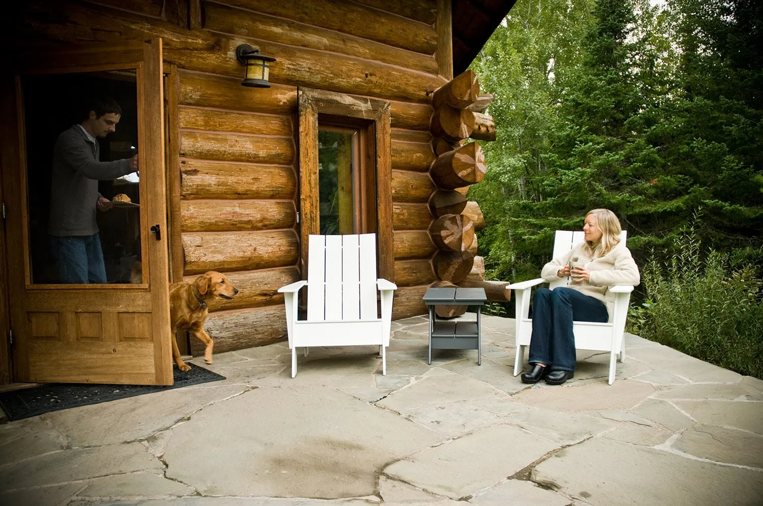 Adirondack Side Table