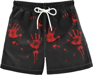 Aflyko Boys' Board Shorts Toddler Swim Trunk Girls Beach Swimwear Bathing Suit