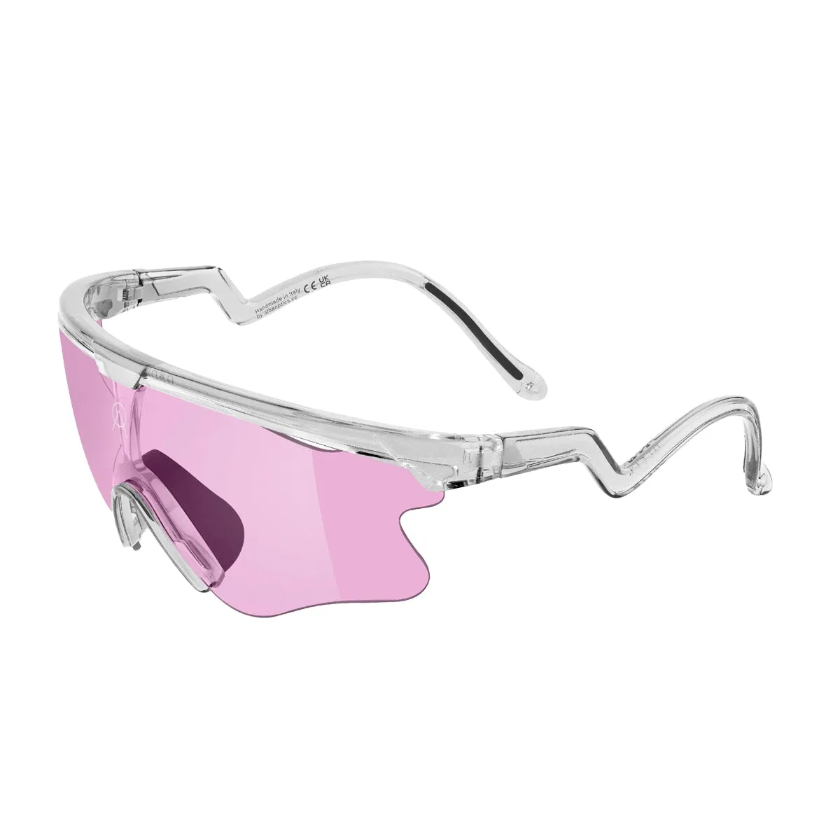 ALBA OPTICS Eyewear DELTA - Crystal Glossy VZUM™ PINK LEI