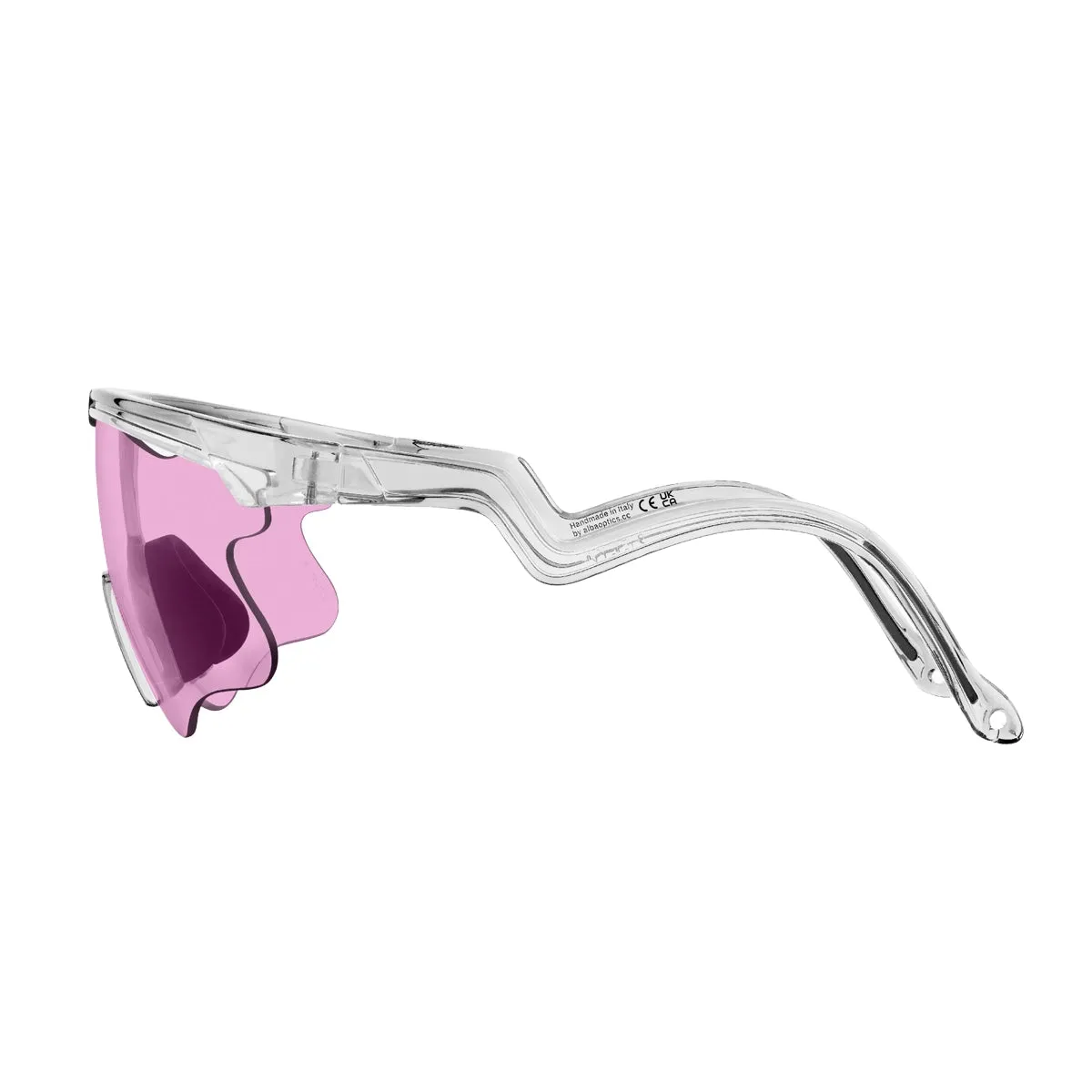 ALBA OPTICS Eyewear DELTA - Crystal Glossy VZUM™ PINK LEI