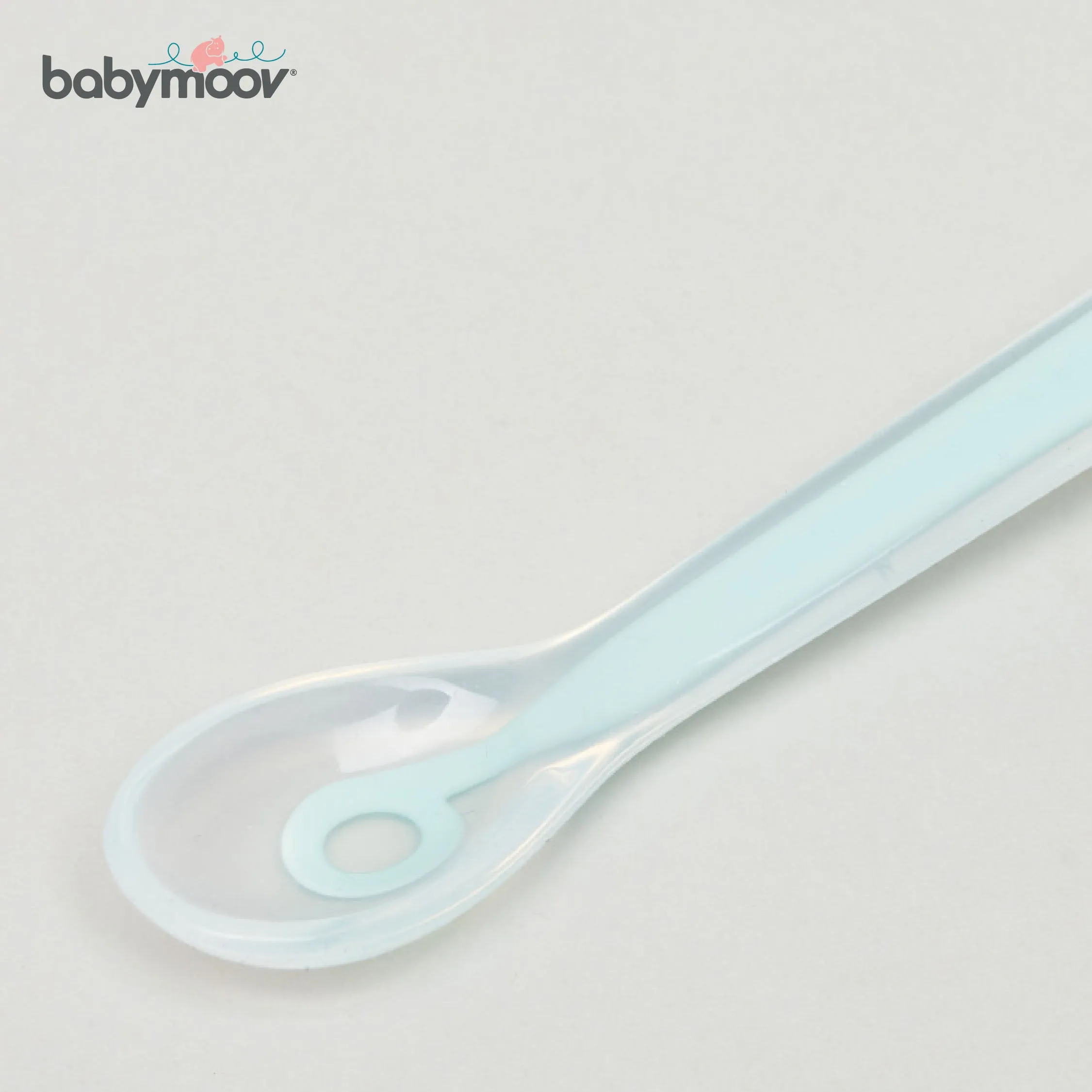 Babymoov 1st Age Silicone Baby Spoon (4m )