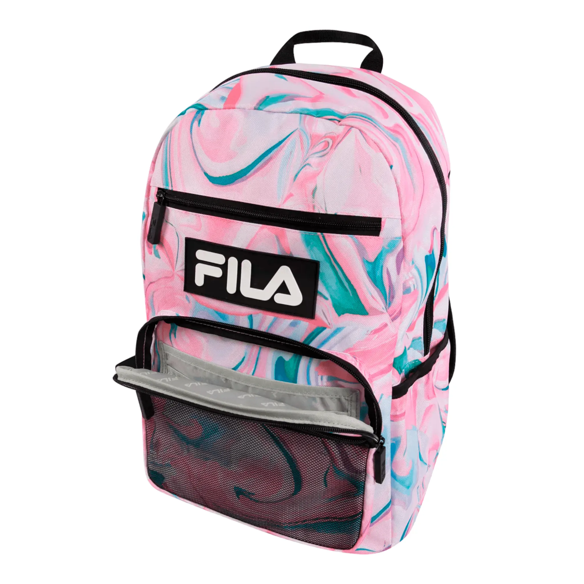 Backpack Fila Vermont 2, pink/blue/green