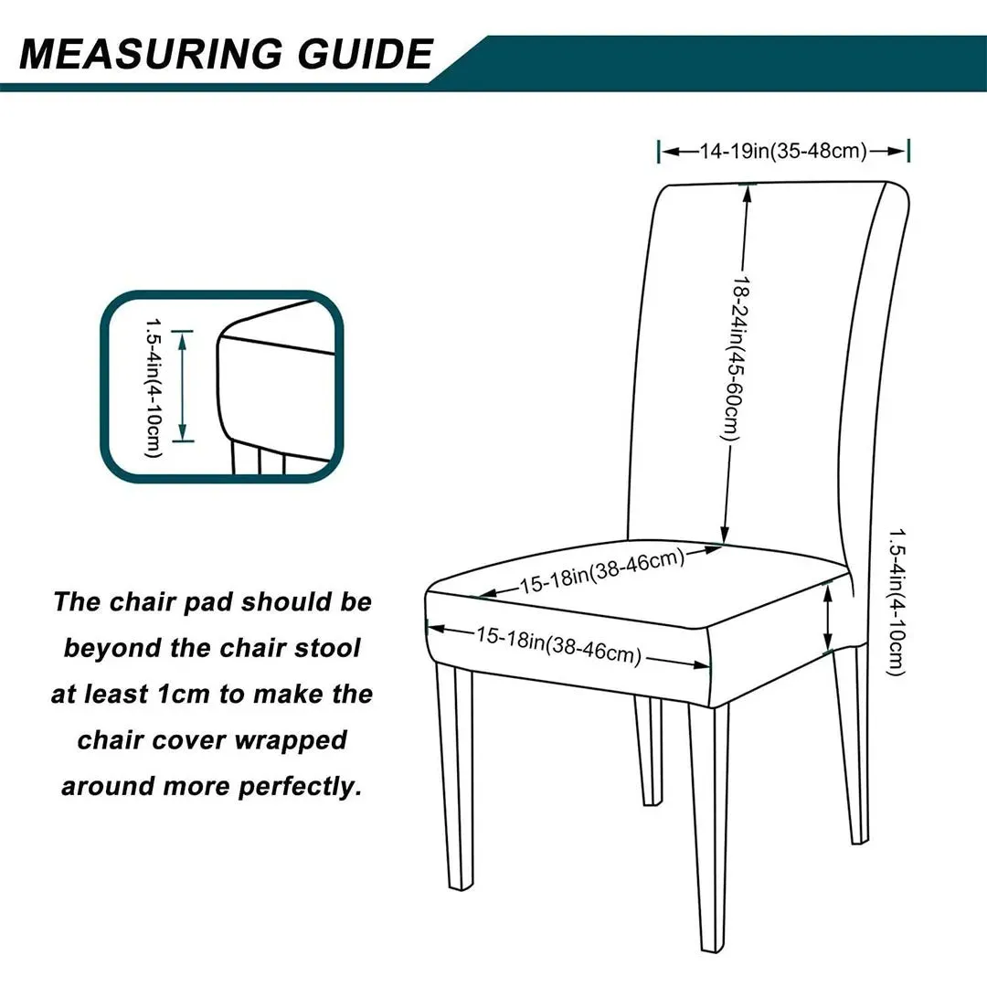 Beige – Flexible Jersey Cotton Chair Covers