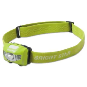 BRIGHT STAR VISION LED Headlamps, 3 AAA, 185 lumens, Green, 200501
