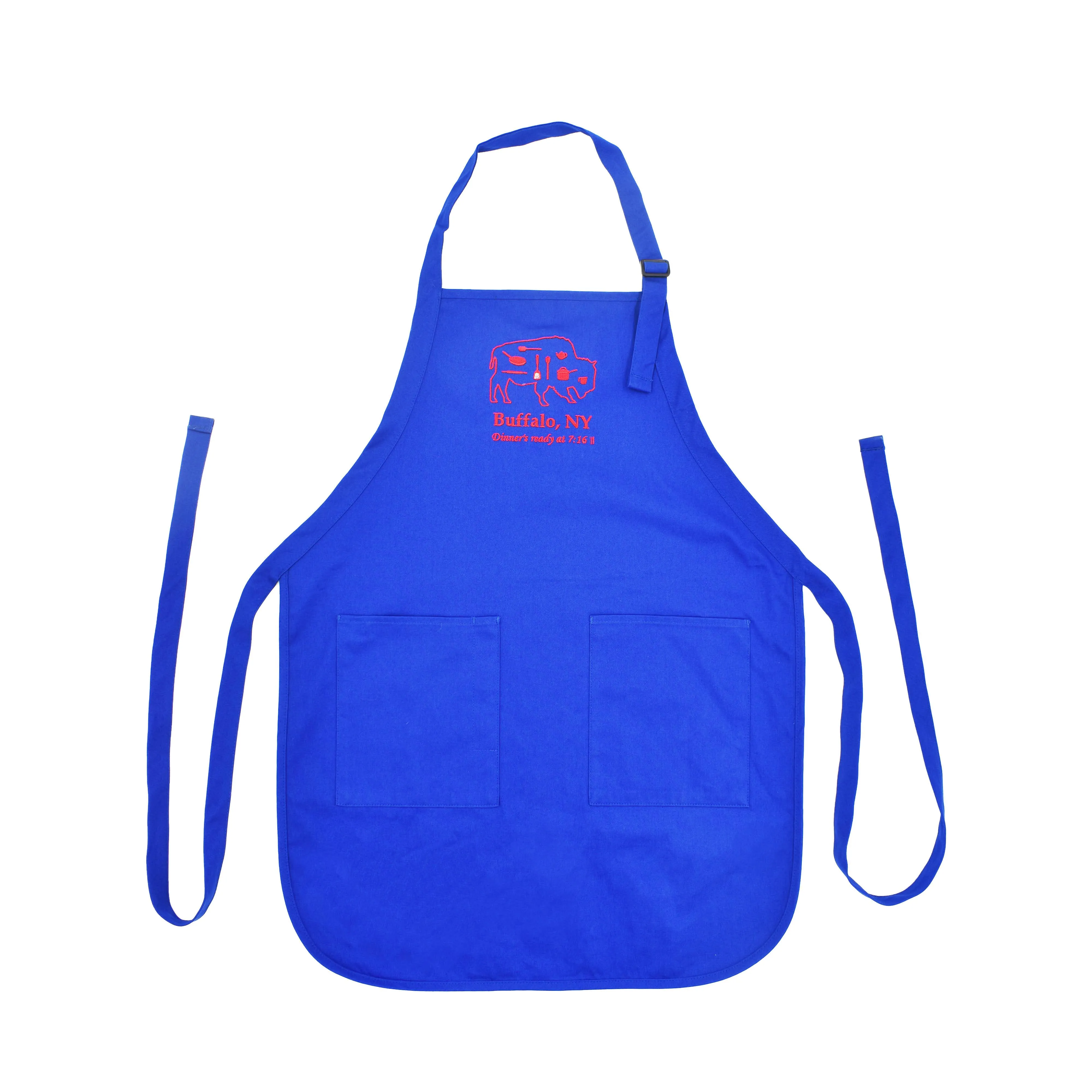 Buffalo, NY Royal Blue Apron