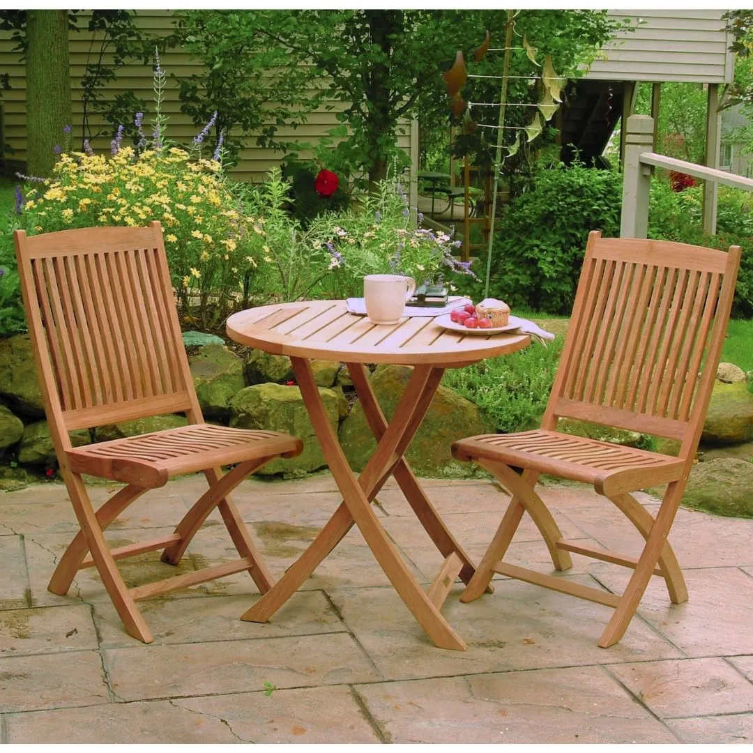 Cambridge 30" Round Folding Cafe Table