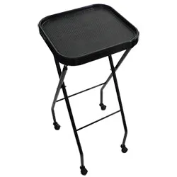 Celebrity Fold-Away Utility Tray On Wheels