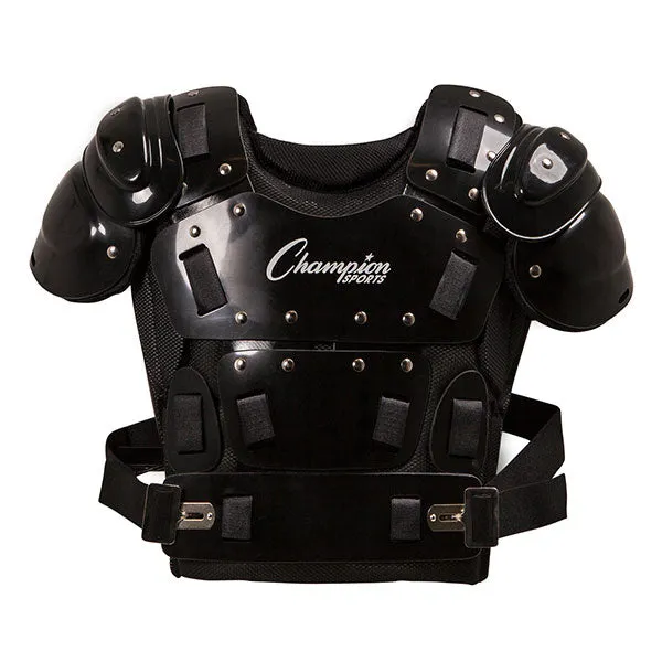 Champion Sports Outside Plastic Shield Pro Chest Protector 17"