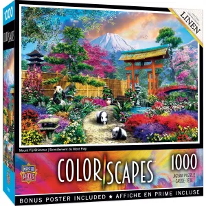Colorscapes - Mount Fuji Shimmer 1000 Piece Jigsaw Puzzle