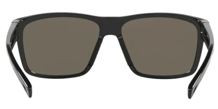 Costa Del Mar Slack Tide Shiny Black Frame - Blue Mirror 580 Glass Lens - Polarized Sunglasses
