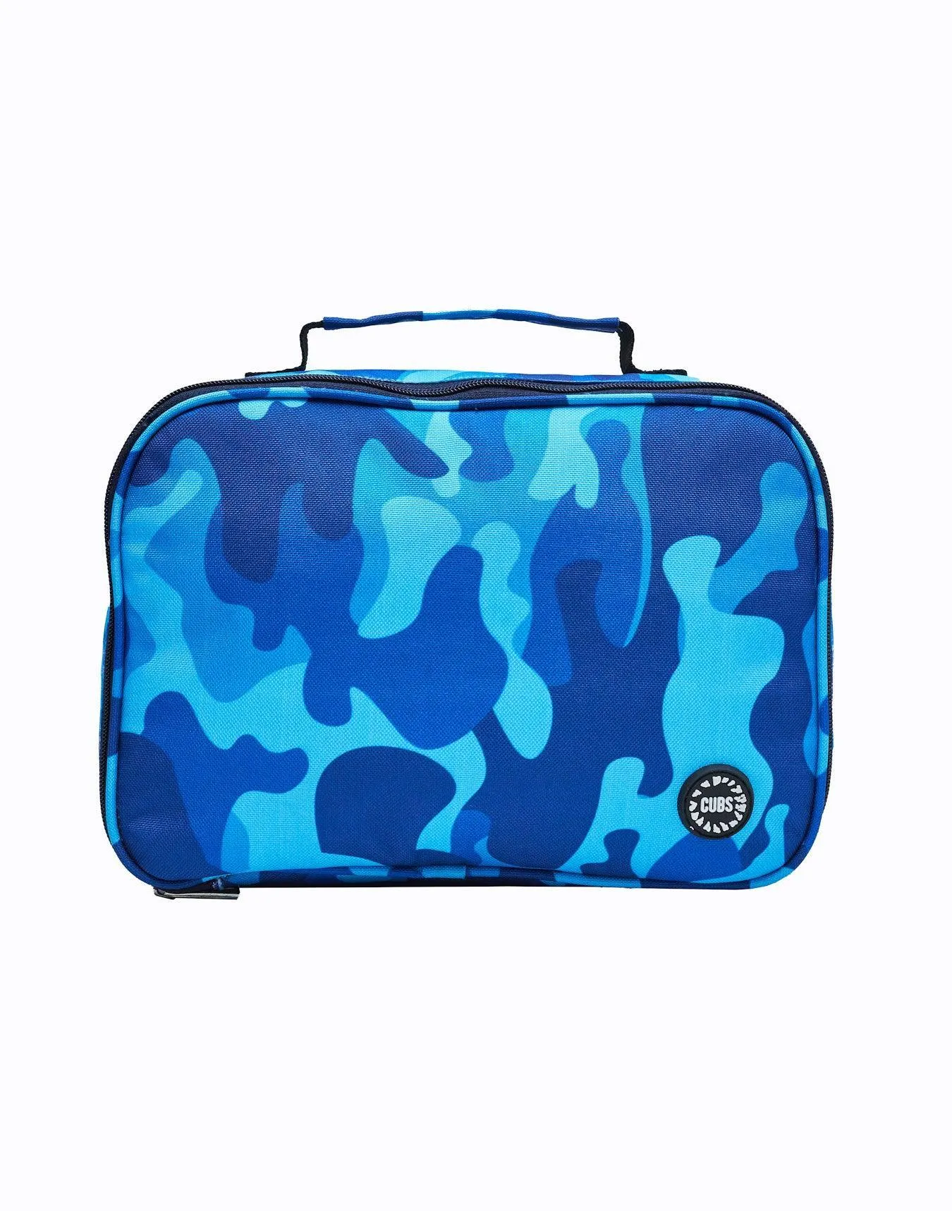 CUBS CAMO BLUE BIG AND BASIC LUNCH BAG
