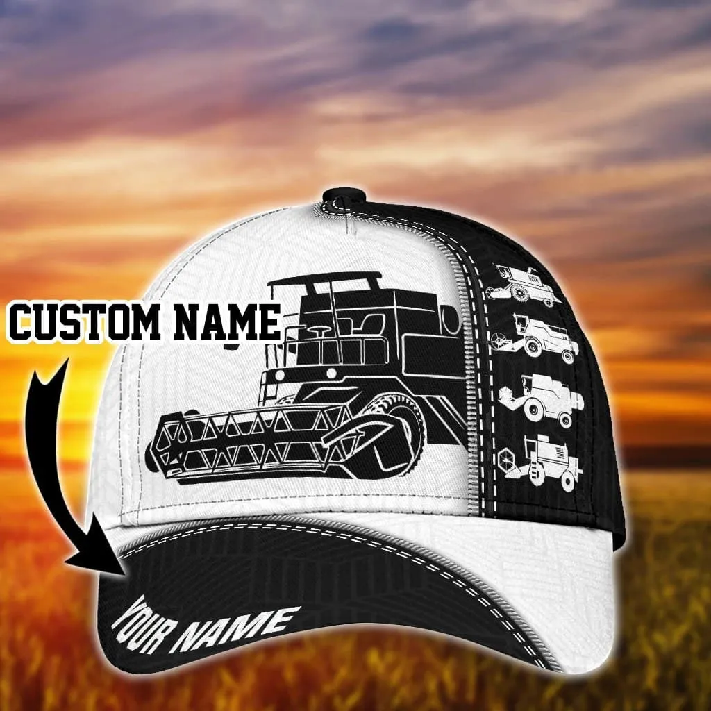 Custom Heavy Equipment 3D Classic Cap for Husband Proud of Heavy Equipment Hat