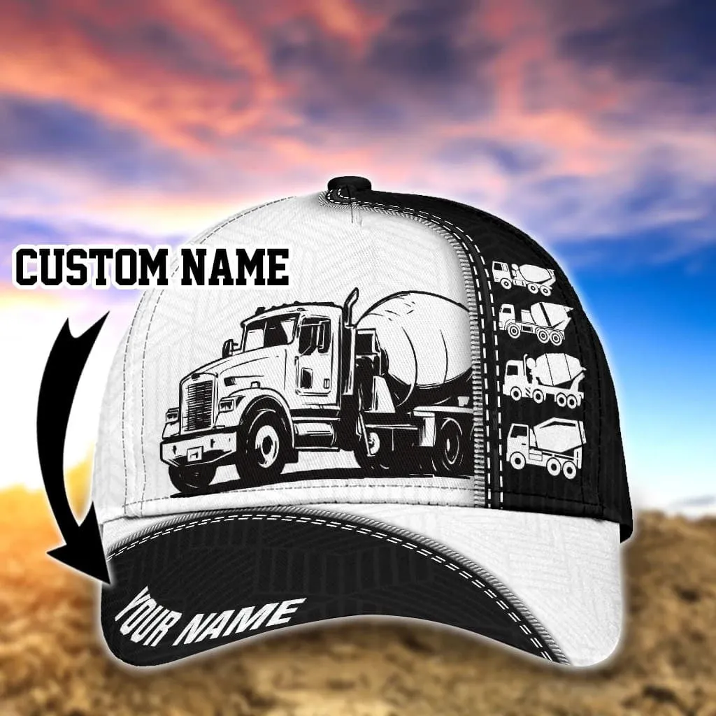 Custom Heavy Equipment 3D Classic Cap for Husband Proud of Heavy Equipment Hat