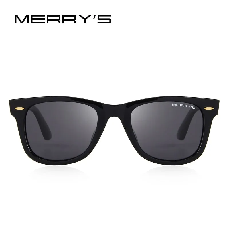 Designer Men/Women Classic Retro Rivet Polarized 100% UV Protection Sunglasses