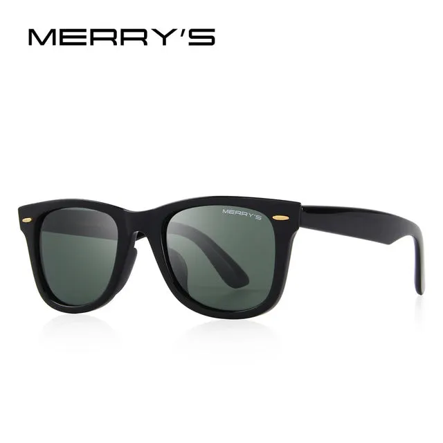 Designer Men/Women Classic Retro Rivet Polarized 100% UV Protection Sunglasses