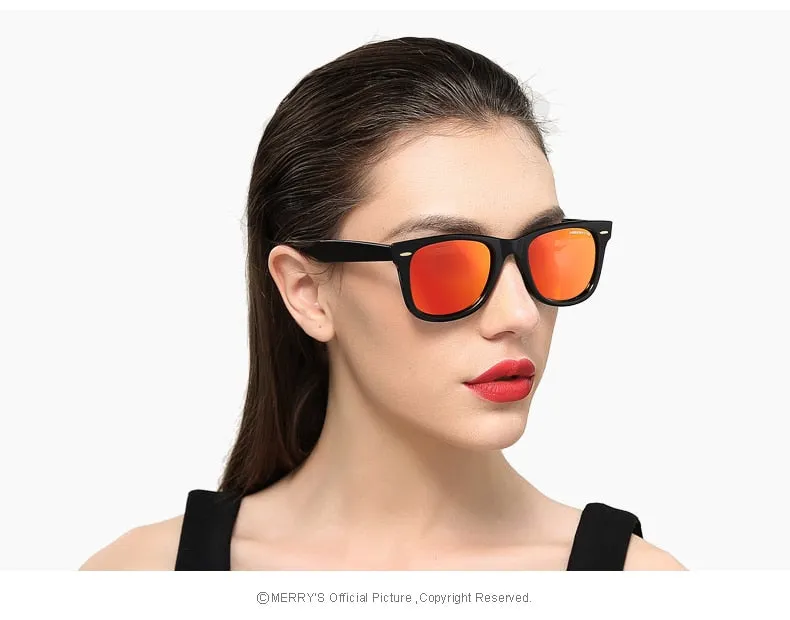 Designer Men/Women Classic Retro Rivet Polarized 100% UV Protection Sunglasses