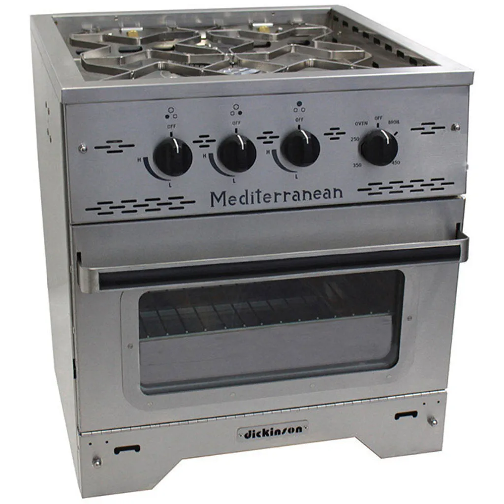 Dickinson Mediterranean 3 Burner Stove Oven