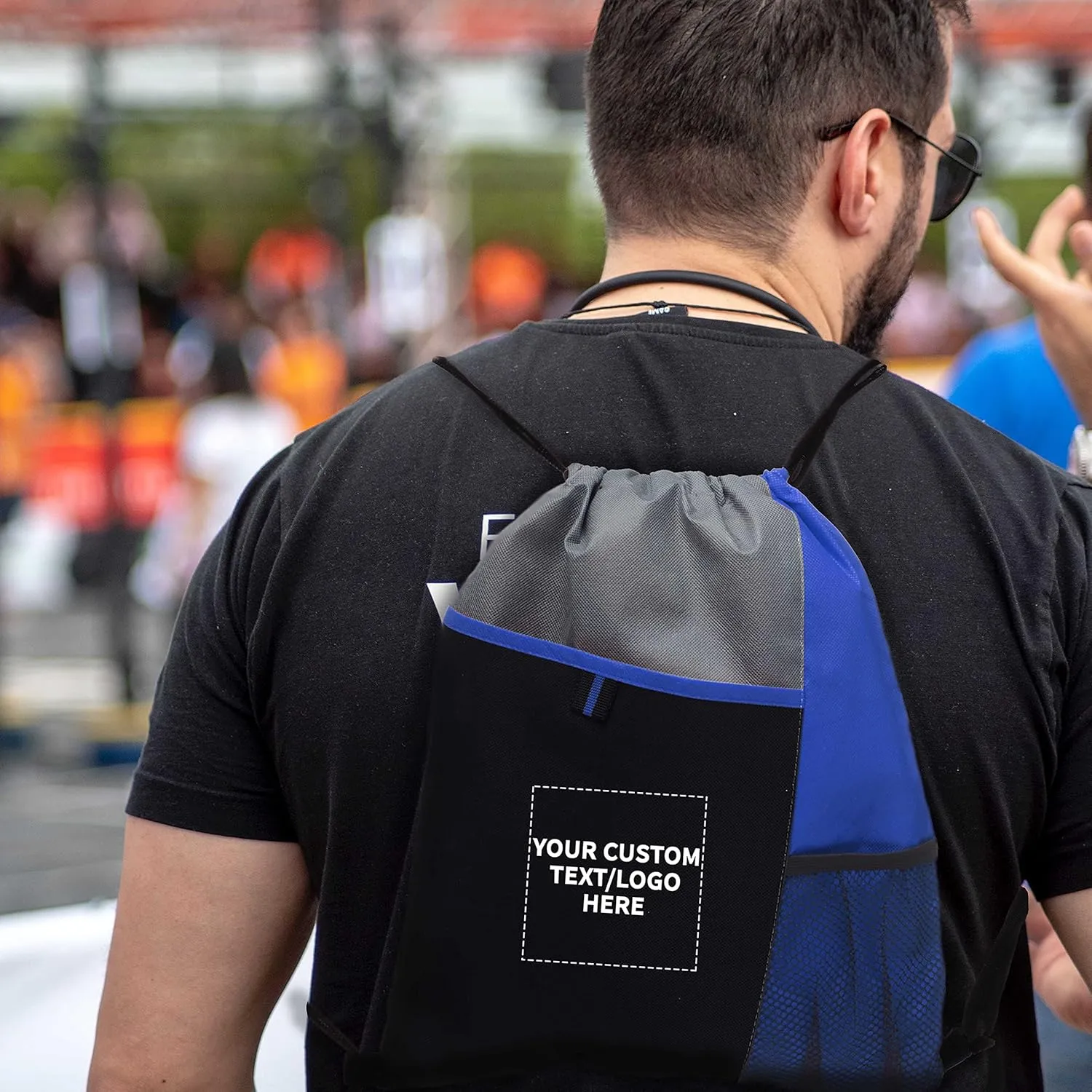DISCOUNT PROMOS Drawstring Backpacks