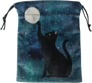 Drawstring Dices Bag Astrolabes Divinations Tarots Card Bag Board Game Mini Flannelette Jewelry Packaging Storage Pouch Mini Drawstring Bags