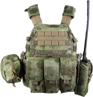 emersongear LBT6094A Style PC,Airsoft Paintball Tac Vest with Radio Pouch,Triple Mag Pouch and Dump Pouch