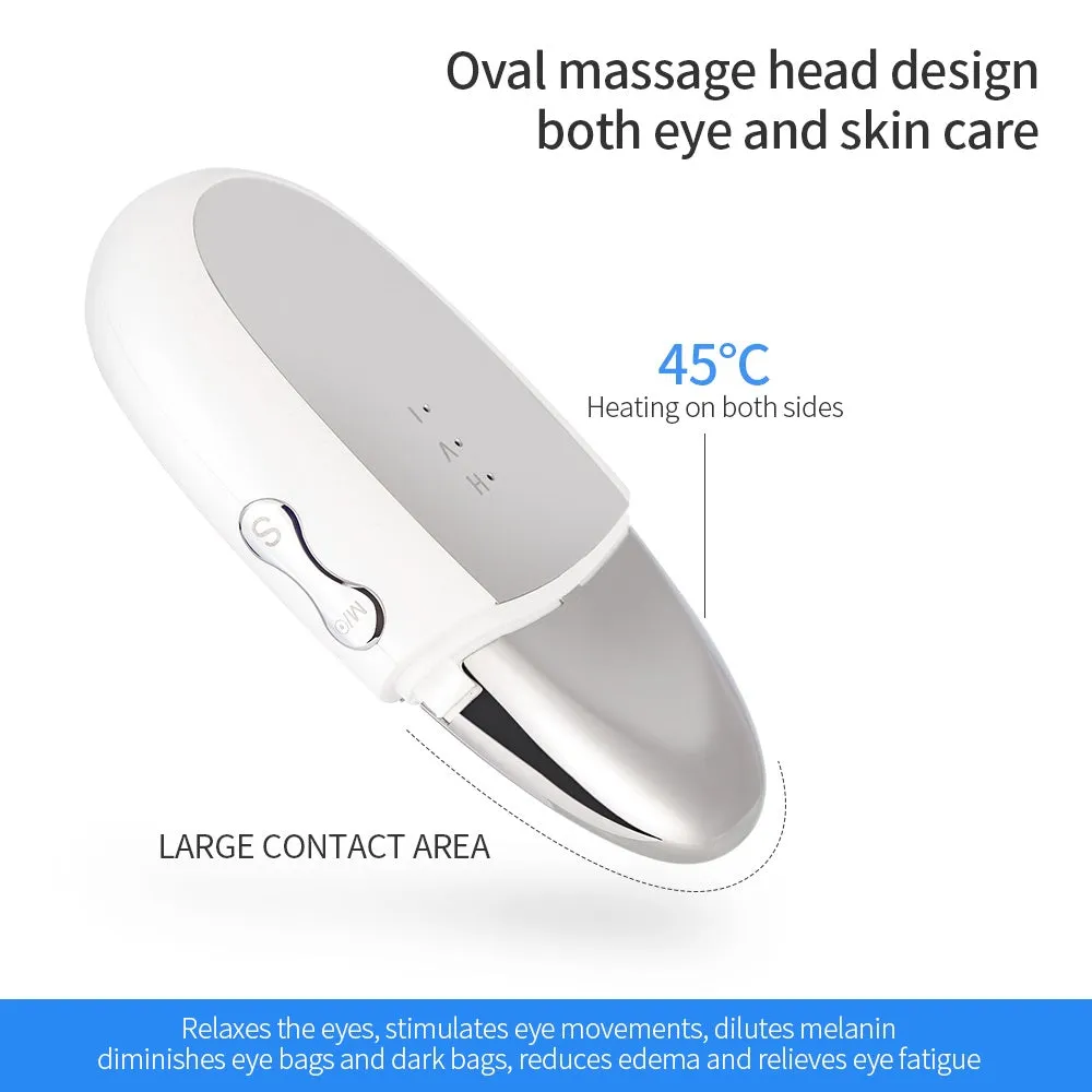 EMS Ion Remove Eye Bags Beauty Device Warm Eye Massager