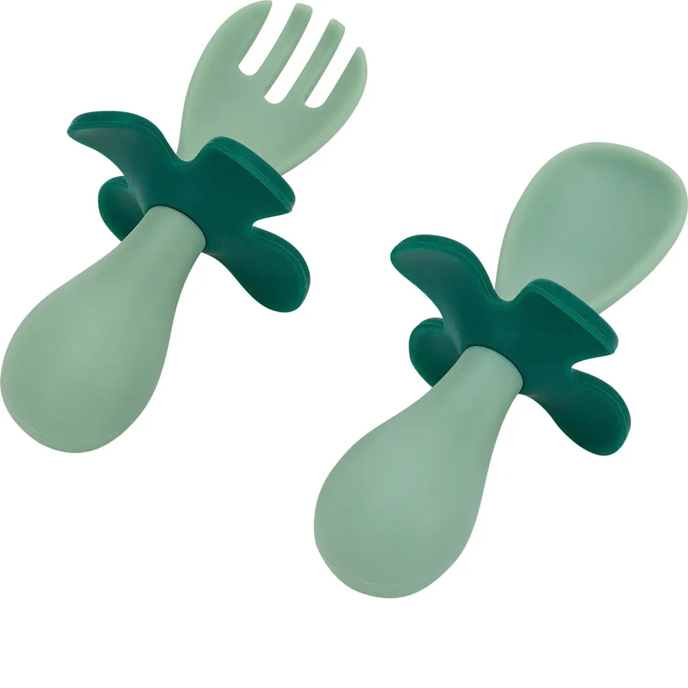 Flower Fork & Spoon Set - Counter Pack of 15