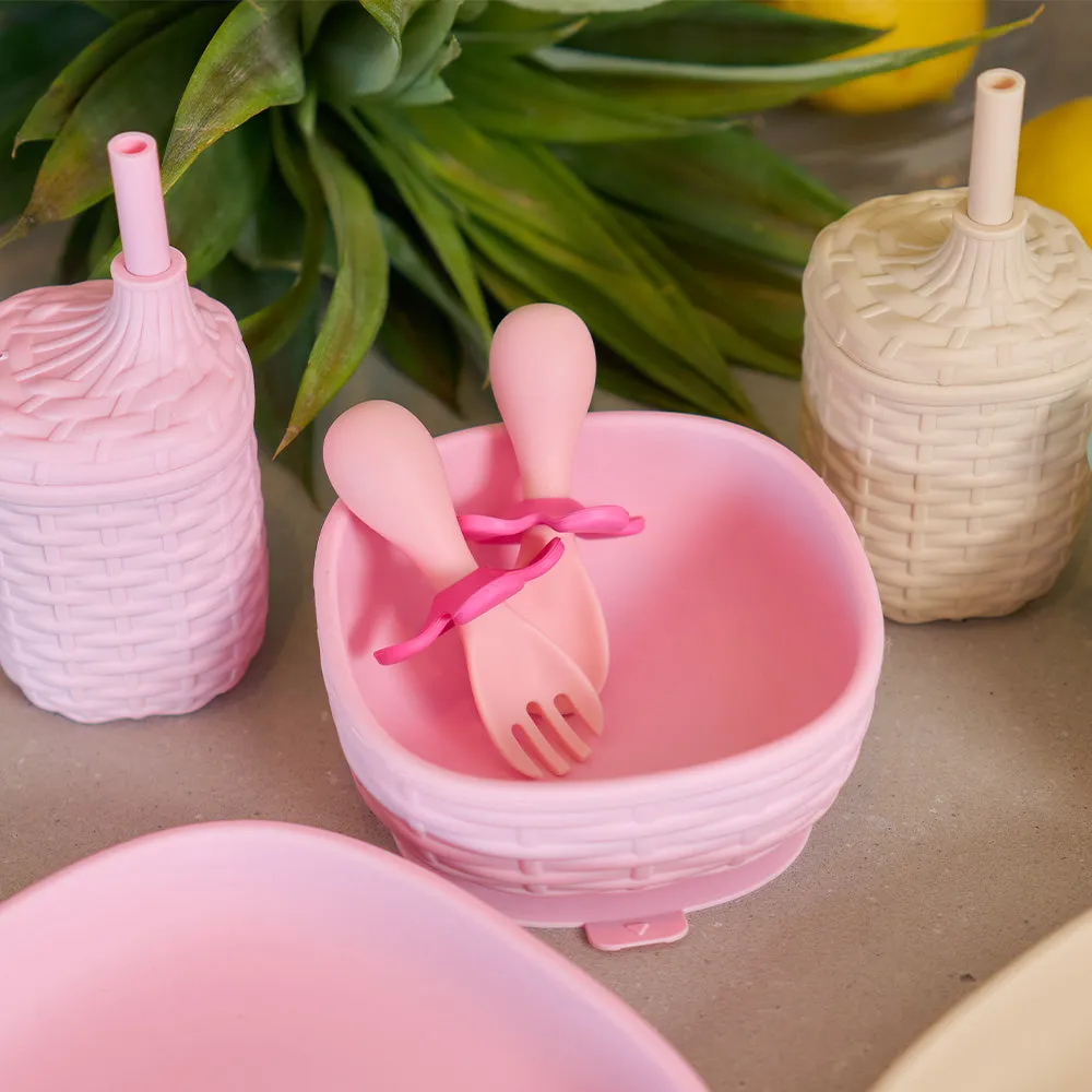 Flower Fork & Spoon Set - Counter Pack of 15