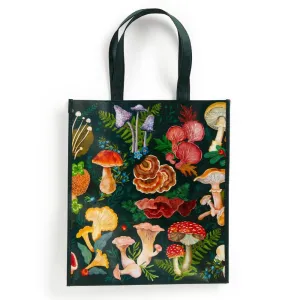 Galison Reusable Tote Bag - World of Mushrooms