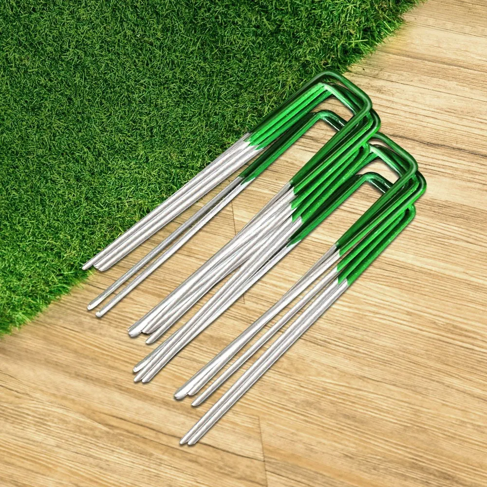 Galvanized Steel Grass/Tent Pins 100pcs Prime Turf