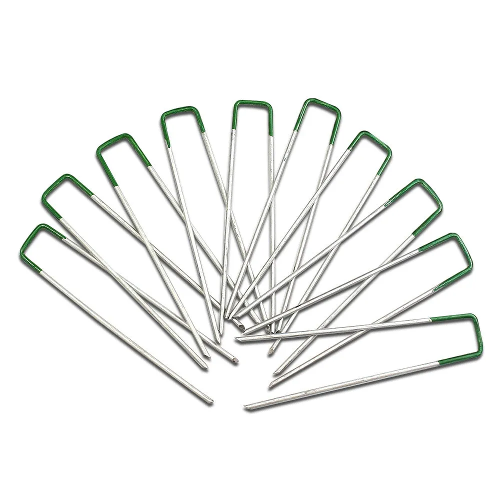 Galvanized Steel Grass/Tent Pins 100pcs Prime Turf
