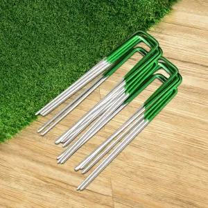 Galvanized Steel Grass/Tent Pins 100pcs Prime Turf