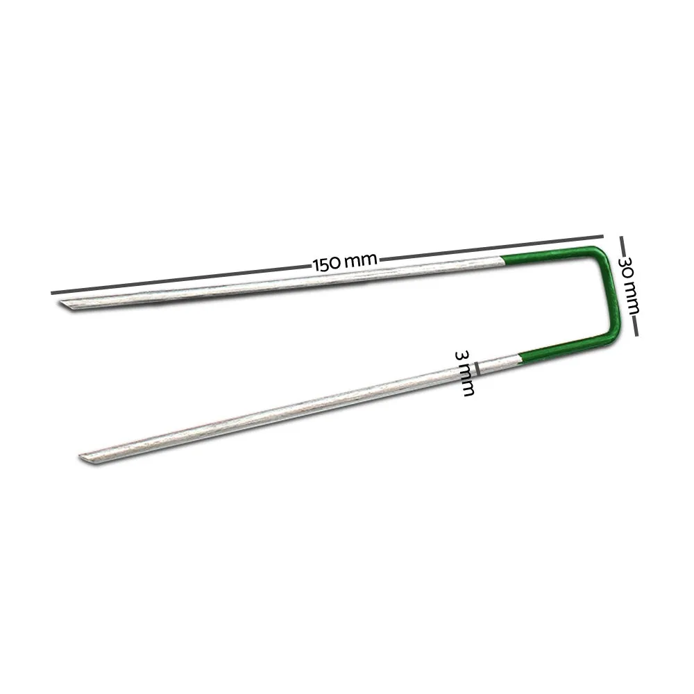 Galvanized Steel Grass/Tent Pins 100pcs Prime Turf