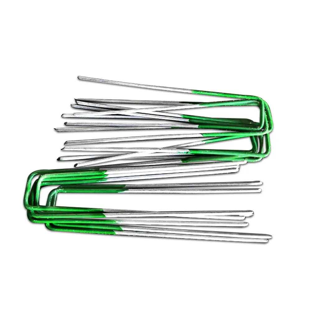 Galvanized Steel Grass/Tent Pins 100pcs Prime Turf
