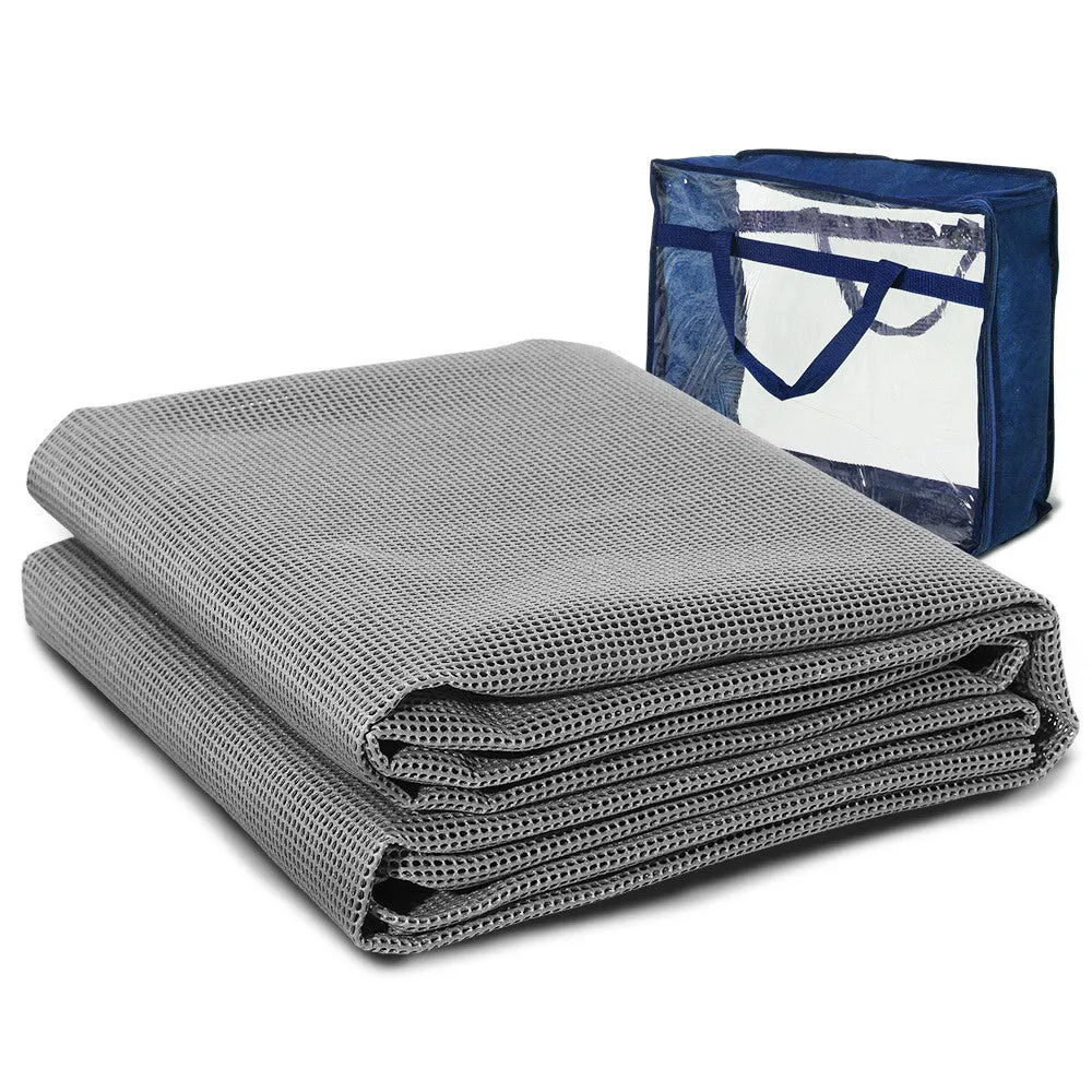 Heavy-Duty Non-Slip Annex Matting 7Mx2.5M Caravan Camping Weisshorn