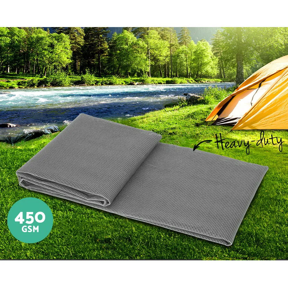 Heavy-Duty Non-Slip Annex Matting 7Mx2.5M Caravan Camping Weisshorn