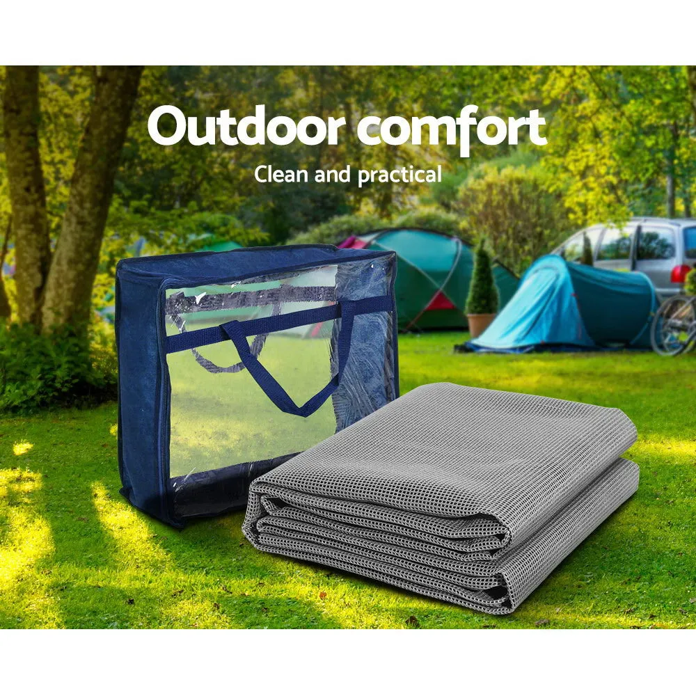 Heavy-Duty Non-Slip Annex Matting 7Mx2.5M Caravan Camping Weisshorn