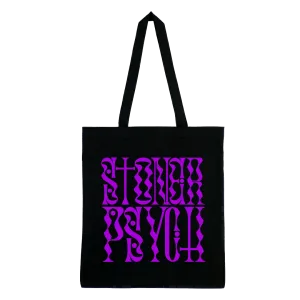 Heavy Threads - Stoner Psych Purple Logo Tote Bag