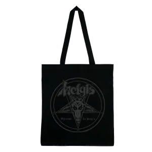 Helgi's - Welcome To Helgi's Black Logo Tote Bag - Black