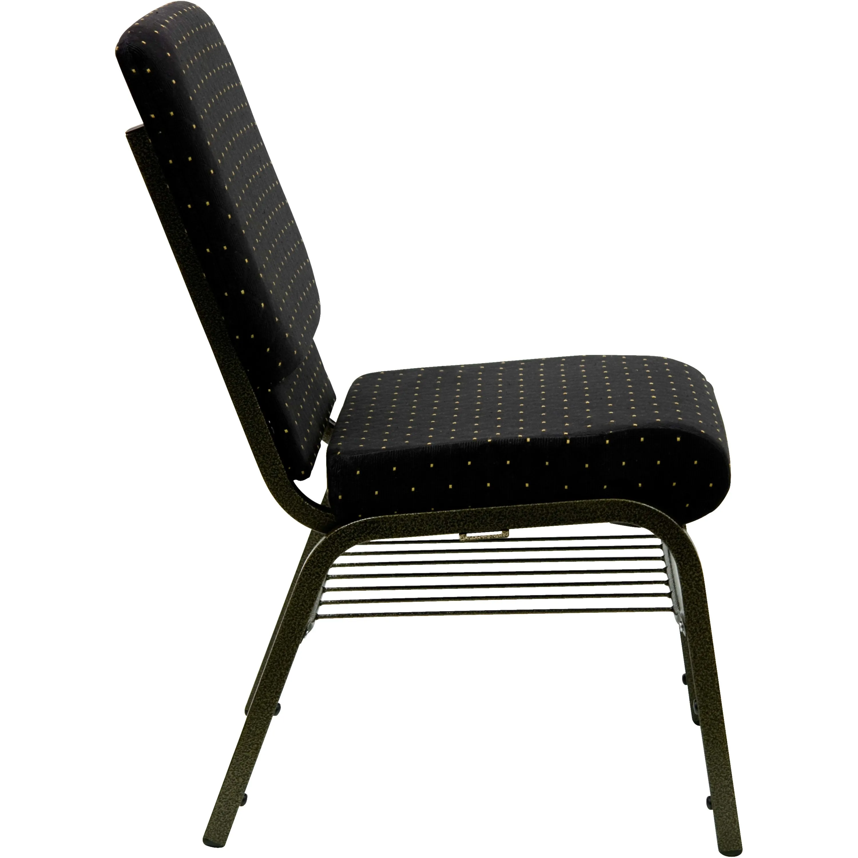 HERCULES Series 18.5''W Church Chair with Book Rack