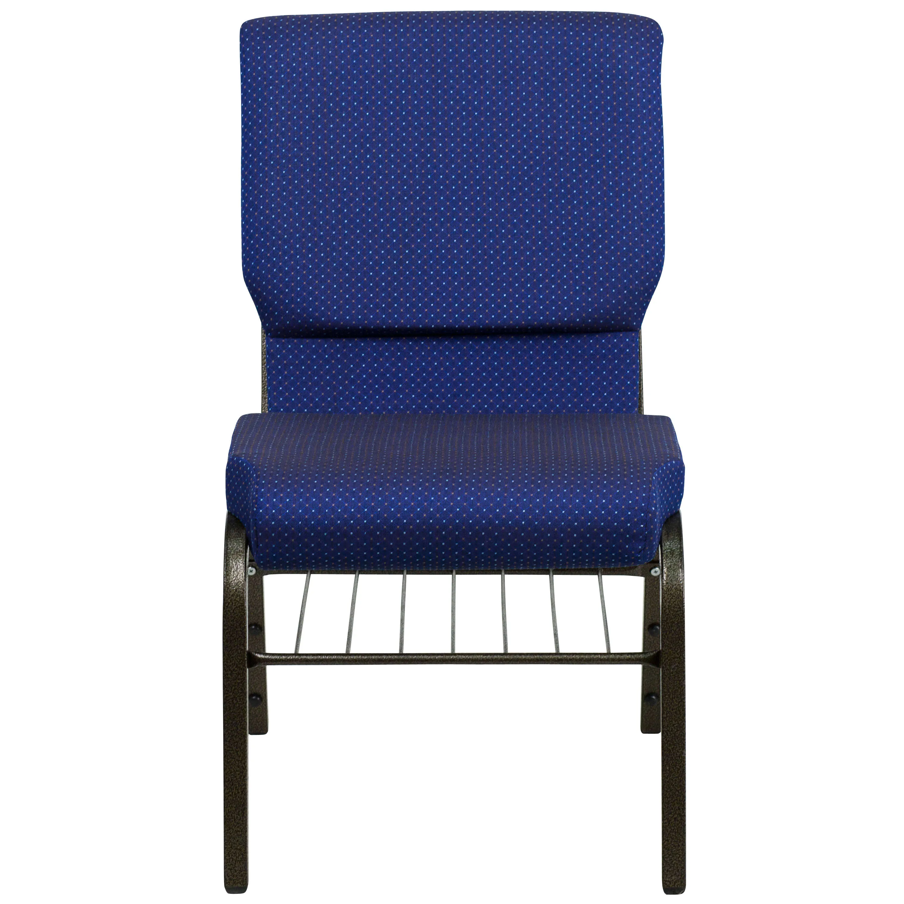 HERCULES Series 18.5''W Church Chair with Book Rack