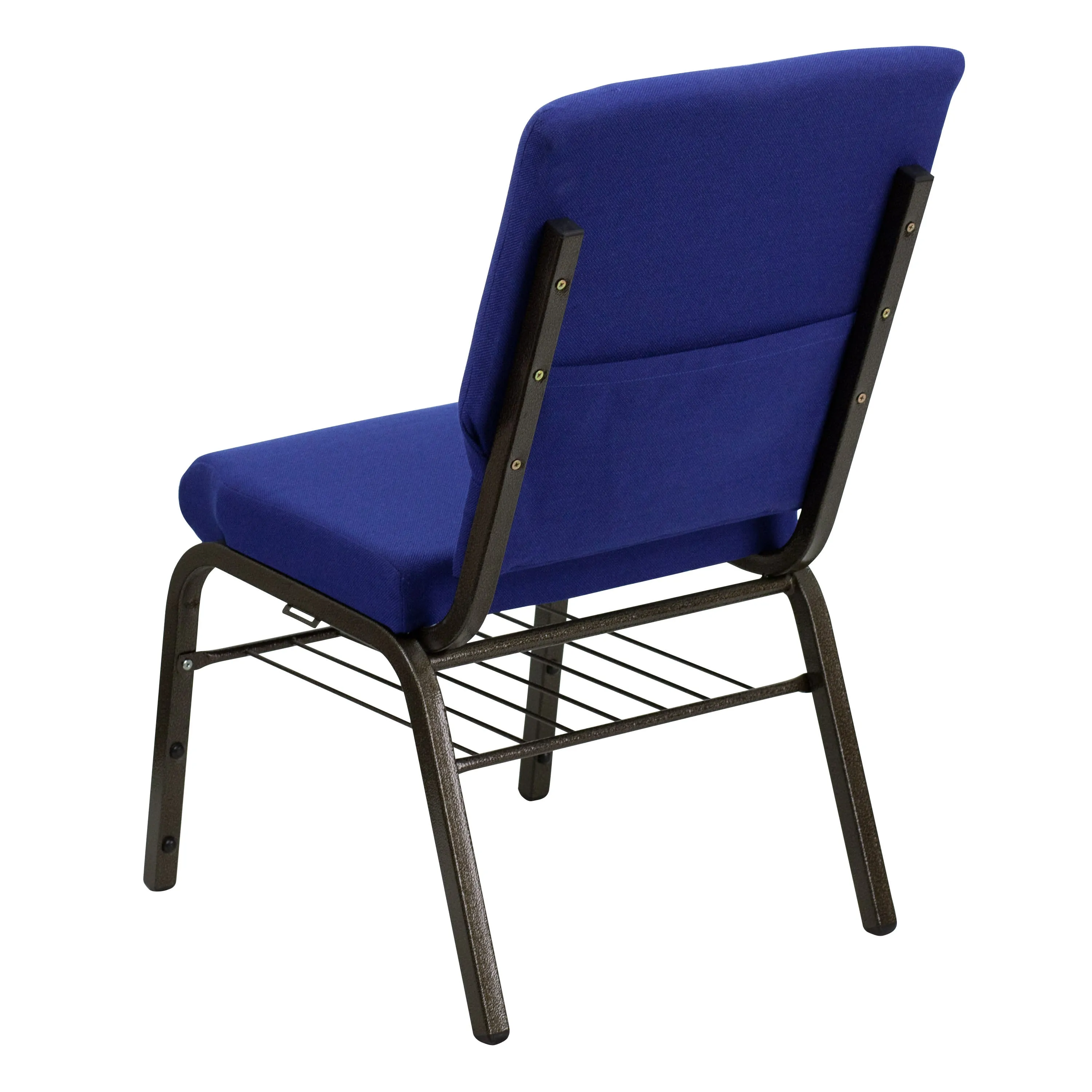 HERCULES Series 18.5''W Church Chair with Book Rack