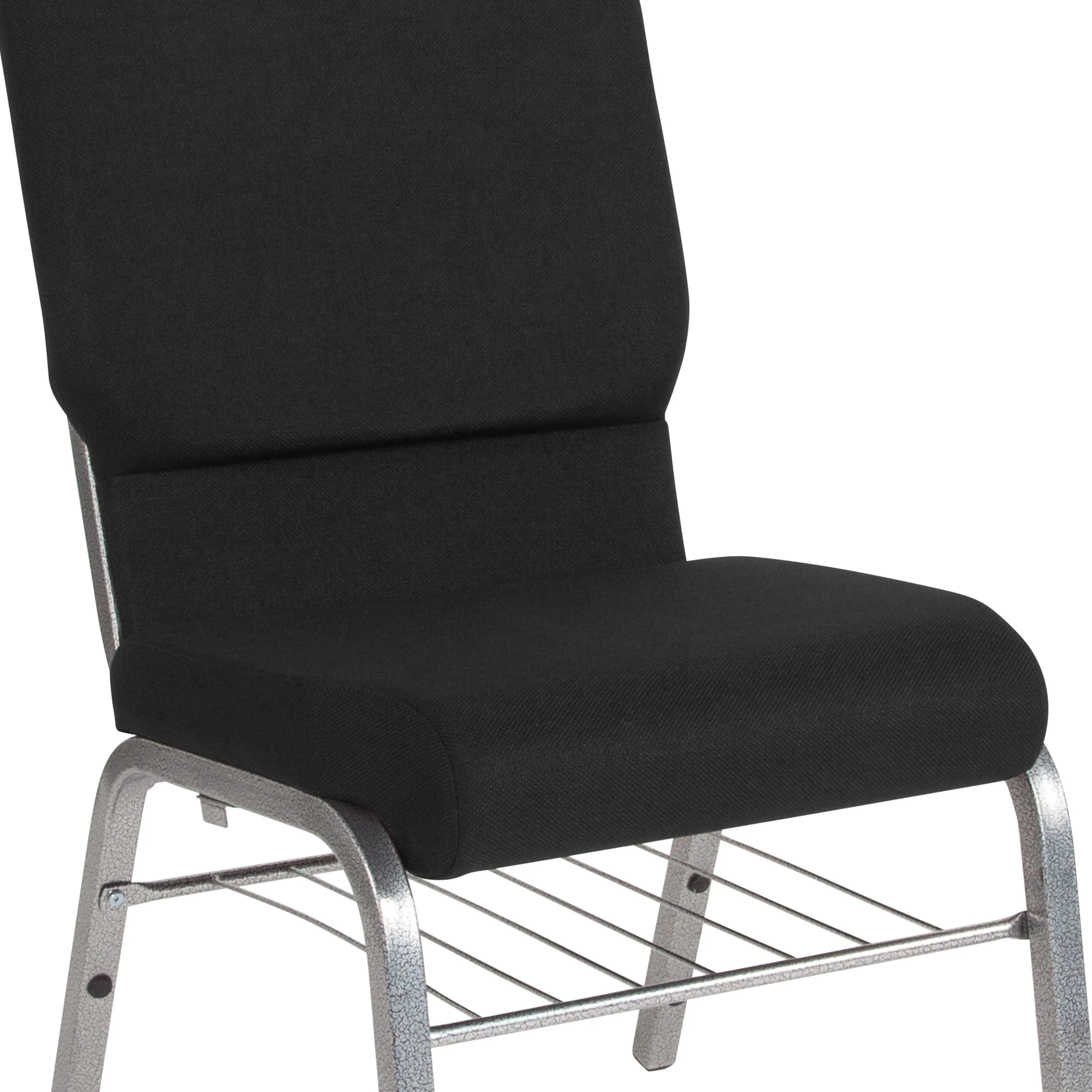 HERCULES Series 18.5''W Church Chair with Book Rack