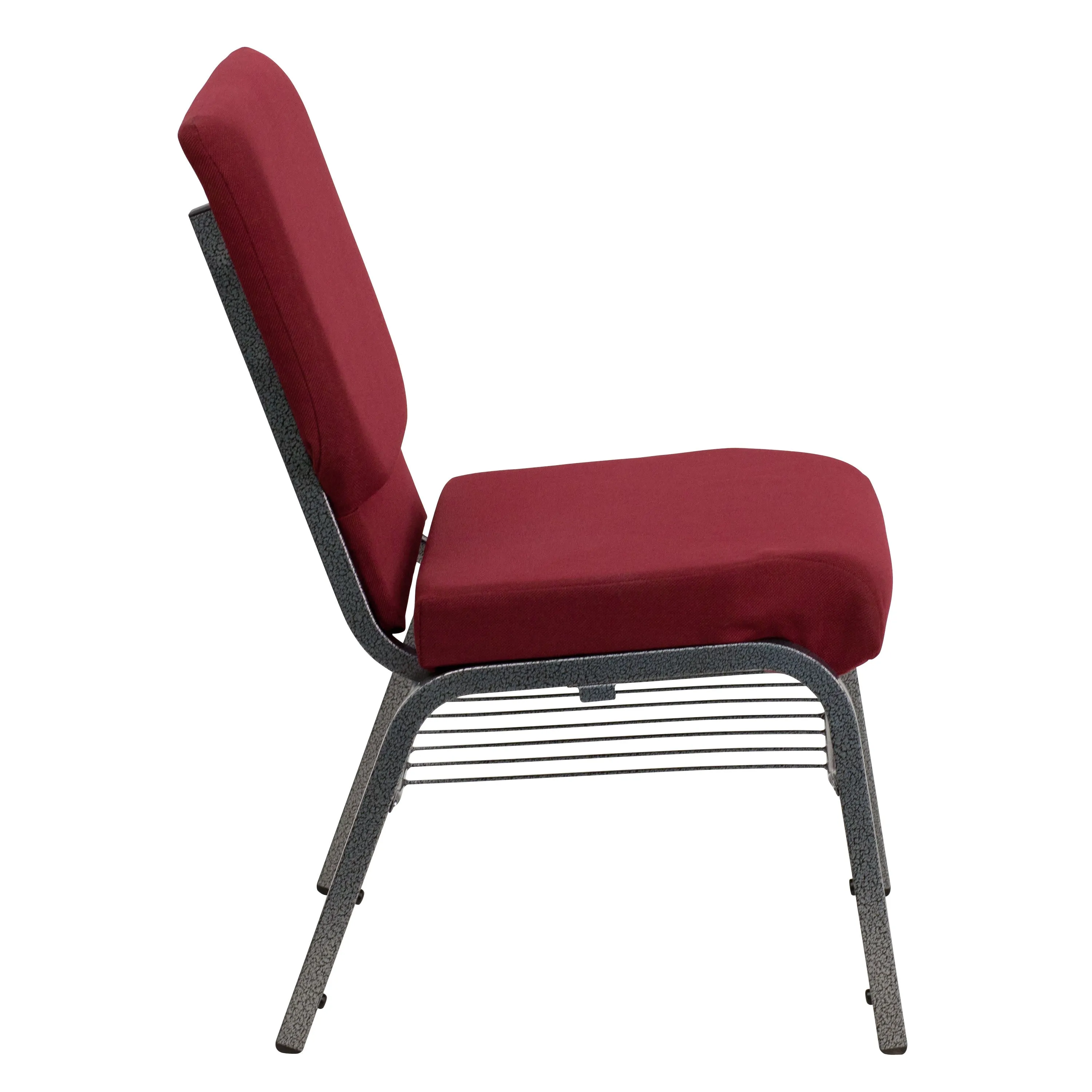 HERCULES Series 18.5''W Church Chair with Book Rack